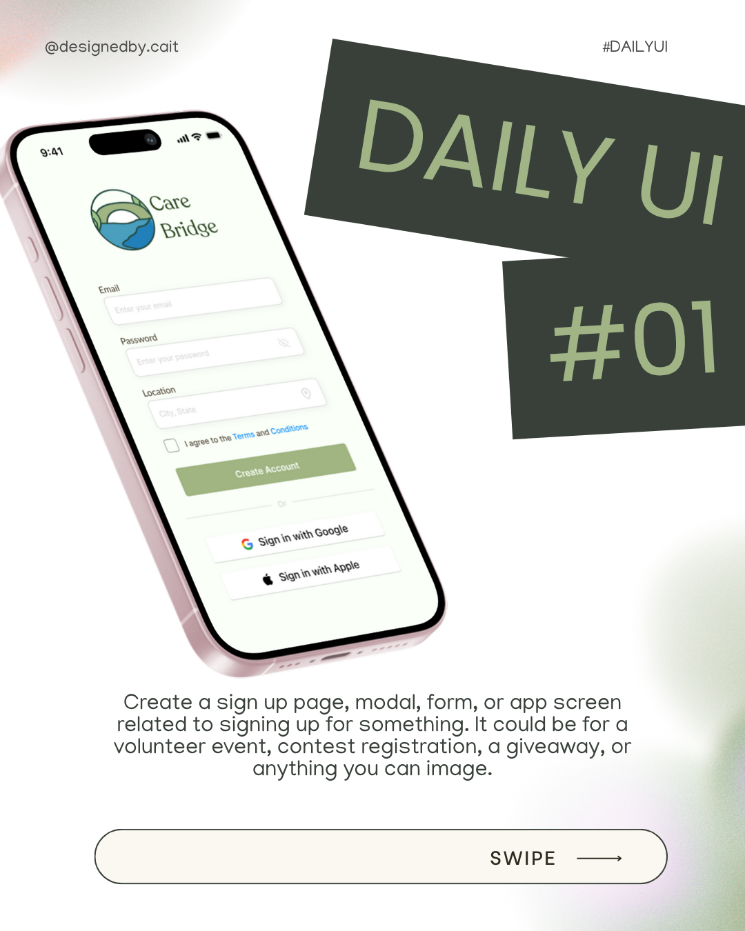 Daily UI Challenge 1